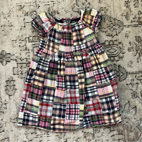 Gap | Toddler Girls’ Madras Dress - Picture 2 of 7